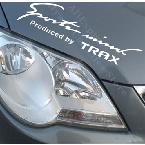 2pcs Car Styling Stickers for Chevrolet Trax Auto Headlight Light Eyebrow Decals Car Accessory