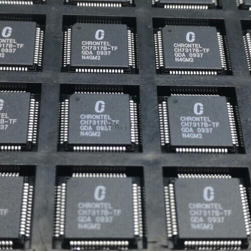 5pcs/lot CH7317A-TF QFP/64