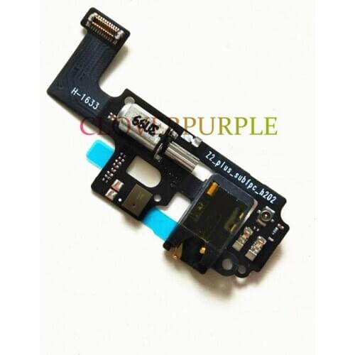 Headphone Audio Jack Earphone Flex Cable With Vibrator Repair Parts For Lenovo ZUK Z2 Plus