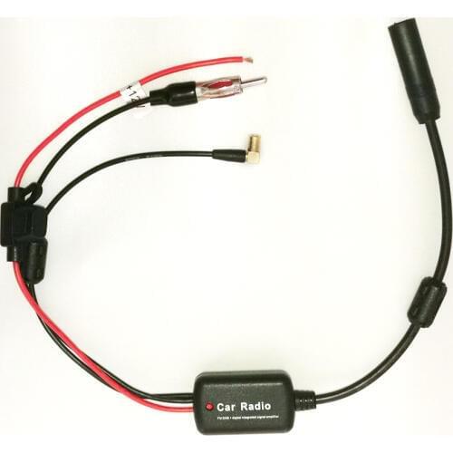 12v-24v Car Truck Stereo Antenna Fm Am Radio Dab Signal Amplifier Booster