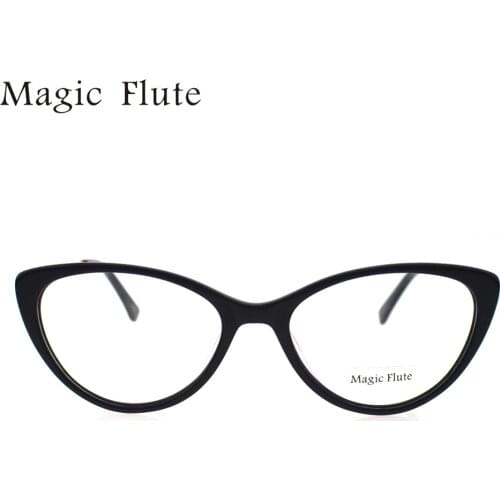 Free Shipping 2020 Glasses Frame Classic Vintage Oculos de grau Acetate Full Frame Eyeglasses for Women 8023