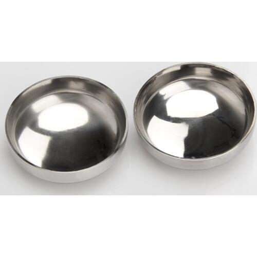 Free shipping (25mm-159mm) Sanitary stainless steel SS304 Welding Pipe End Cap Plug