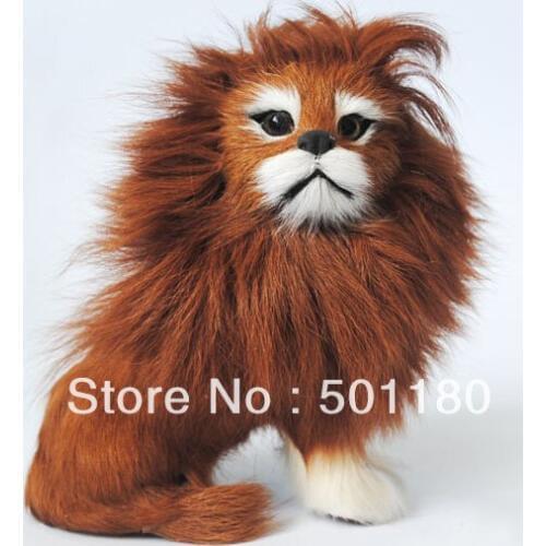Free shipping decorative animal figurine lion figurine lion king crafts