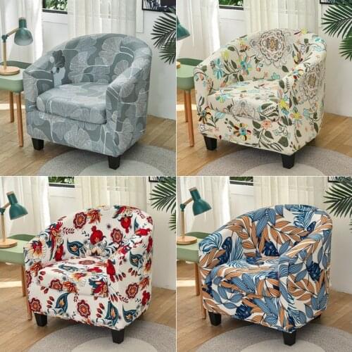 Split Style Armchair Cover Elastic Spandex Armchairs Covers Living Room Single Sofa Couch Slipcovers With Seat Cushion Covers