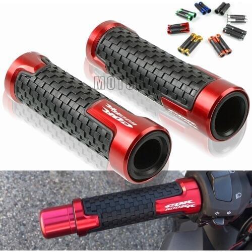 For Honda CBR600RR 2003-2018 CBR600 CBR 600 RR 600RR Motorcycle 7/8"22mm Aluminum Anti-Slip Handle Bar Grip Handlebar Hand Grips