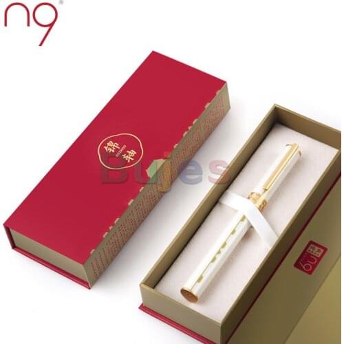 Chinese N9 Series Fountain Pen Gift Box,Creative High-grade Calligraphy Pen, Signature Pen, Student Portable Study Supplies