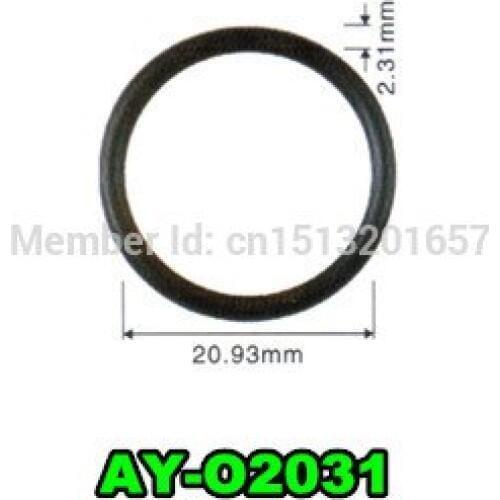 Free shipping wholesale 100pieces fuel injector oring seal 20.93*2.31mm for fuel injector repair kits (AY-O2031)