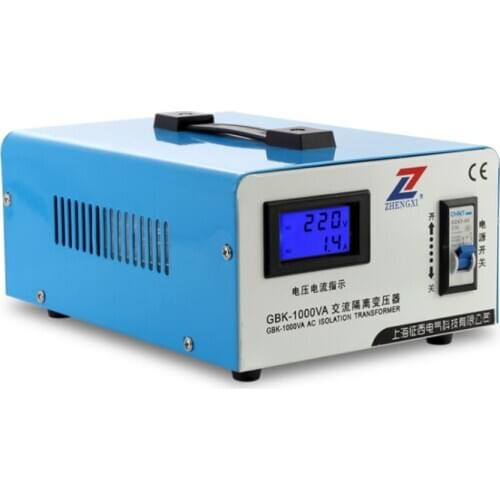 1000VA AC Ring Isolation Transformer Audio Safety Isolated Power Converter Anti-interference 220V To 220V Transformer 1000W