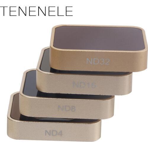 TENENELE Action Sport Camera Filters Set For GoPro Hero 6 5 Black ND 4 8 16 32 Camera Filter Accessories For go pro Hero 2018