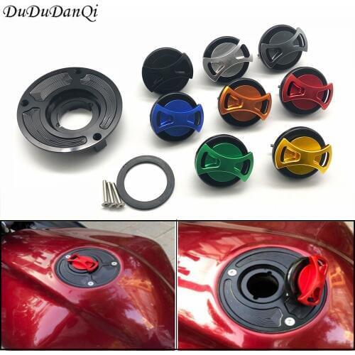 Motorcycle Gas Oil Fuel Tank Cap Cover For Honda CBR650F CB650F CBR500R CB500F CB500X CRF1000 MSX 125 GROM 2014-2019 Accessories
