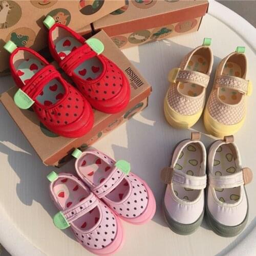 1-6y 2021 New Style Childrens Shoes Mini Melissa Princess Bow Shoes Girls fashion Canvas shoes Sneaker Kids boy Casual shoes