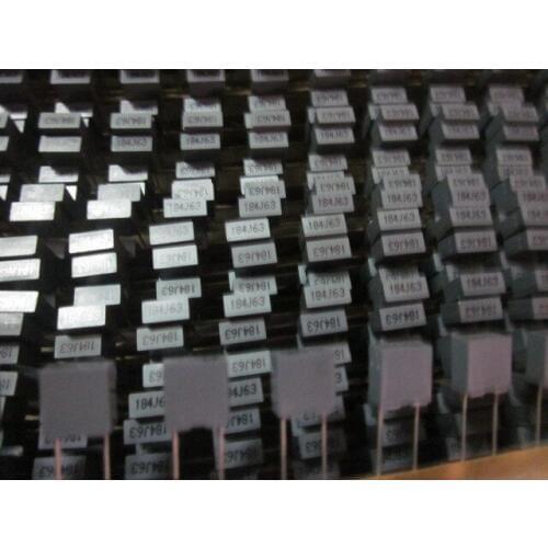 Original new 100% film capacitance 180nf63v 0.18uf63v 184/63v p=5mm (Inductor)