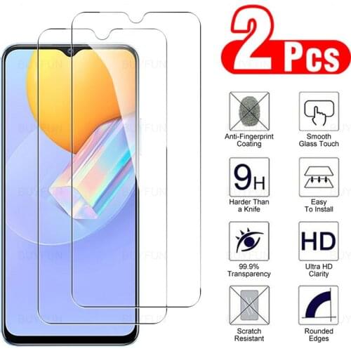 2pcs front film for Vivo Y31 HD screen protector for Vivo Y31 Y 31 v2036 6.58" scratch resistant tempered protective glass