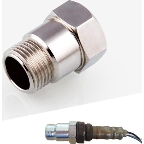 O2 oxygen sensor test pipe extension extender adapter spacer M18 X 1.5 (1) Bung