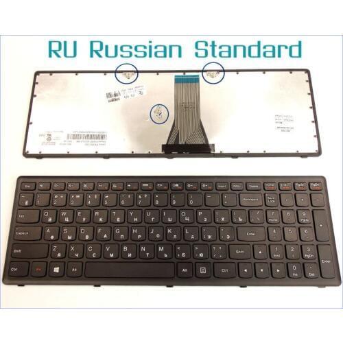 Russian RU Version Keyboard For Lenovo PK130YB3A00 9Z.NAFSC.001 NSK-BM0SC 01 V-136520LS1 Laptop with Frame