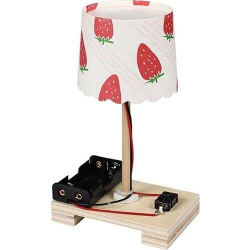 Diy Small Table Lamp Technology Small Production Small Invention Children Girl Manual Material Science Experiment