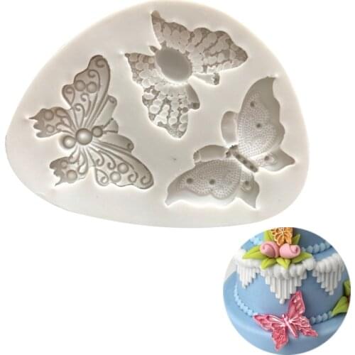 Silicone cake butterfly lace mould kitchen tools 17-79