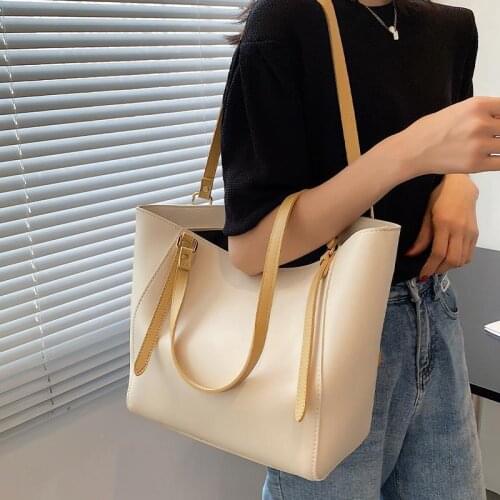 Shoulder Bag Female Tote Bag Women Designer Handbag Backpack Women Bag Zipper Fashion 2021 New Trend PU Leather High Capacity