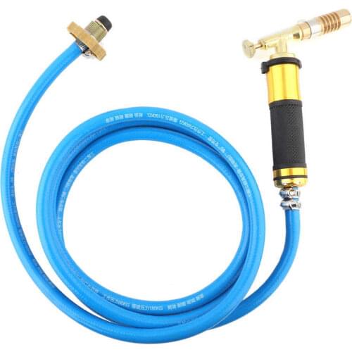 Welding Torch Turbo Torch Welded Gas Pipeline Plumbing Propane Hose Soldering Brazing Welding Tool