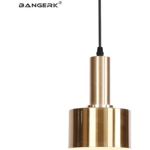 Nordic Design LED Pendant Lamp Loft Decor Gold Iron Adjust Hanging Light For Home Dining Room Bar Droplight Lighting Luminaire