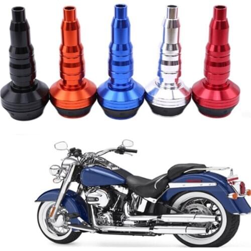 Universal 1 Piece Motorcycle Anti Falling Protectors Exhaust Frame Slider Anti Crash Pad Protector Stick Bar