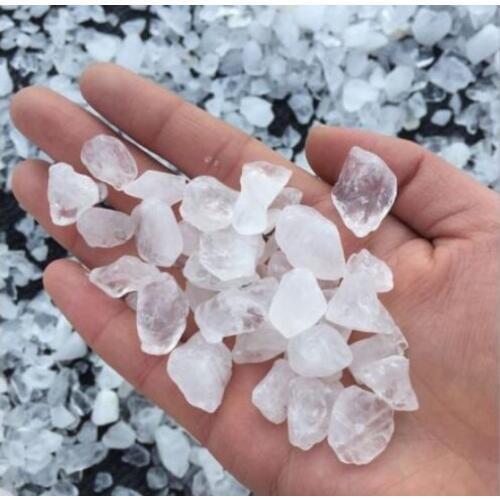 100g Natural White Quartz Crystal Stone Rock Chips Specimen Healing natural stones and minerals