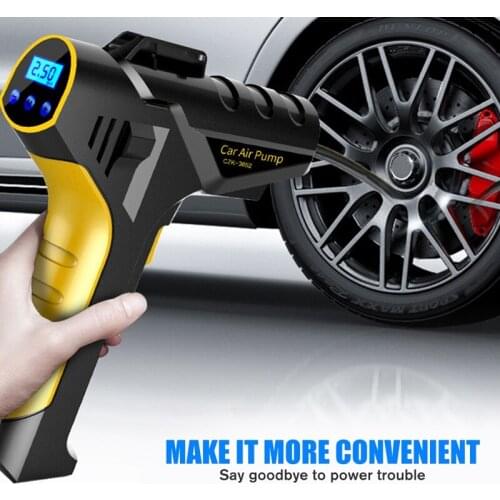 150PSI Cordless Air Pump, 120W 25L/MIN Portable Air Compressor Tire Inflator Pump for Cars, Bicycles, Ourdoor Inflatable