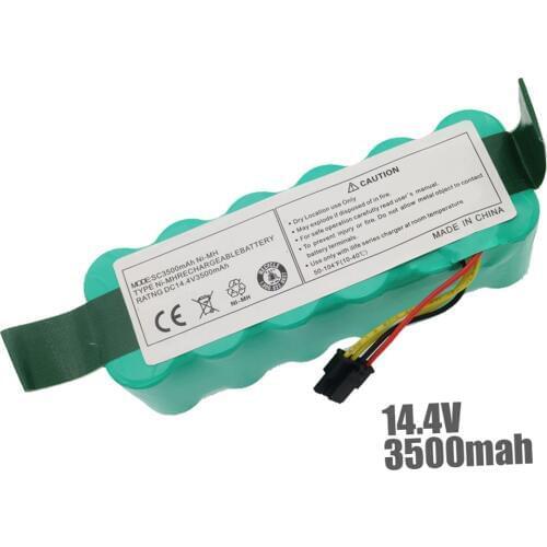 14.4V 3500 mAh Ni-MH Battery Pack for Ariete Briciola 2711 2712 2717 robotic Cleaner Vacuum cleaner parts