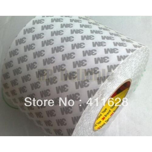 1x 61mm width, 50 meters length 3M9080 High Performance Non-woven Double Coated Adhesive Tape for Electrical Nameplate Display