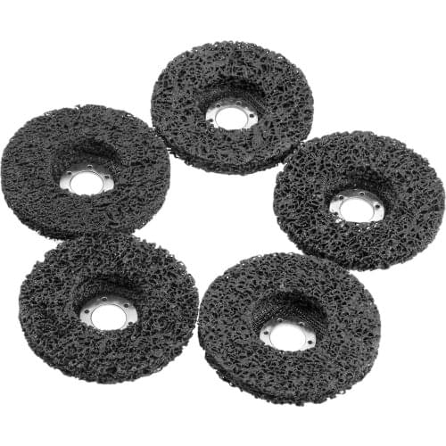 5Pcs 115*22mm Metal Polishing Wheel Grinding Disc for Clean & Strip Paint Rust Removal Replaces Angle Grinder Tool Abrasive Tool