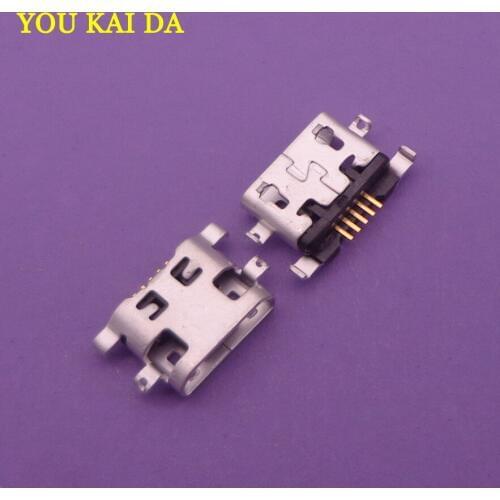 500pc For Alcatel 6035R 4033 4033D POP C3 OT6012 OT 6012 OT 6012D micro usb charge charging connector plug dock socket port