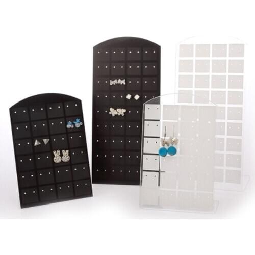 72 Holes Sale Show Earrings Display Stand Convenient Jewelry Holder Show Case Tool Rack Organizer