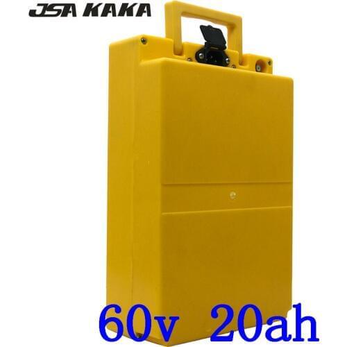 60V 20AH electric scooter battery 60V 20AH electric bicycle battery 60V 20AH lithium battery for 60V 1500W 2000W motor