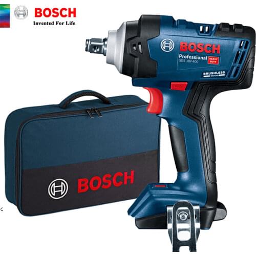 Bosch Cordless Impact Wrench Machine 400Nm Electric Brushless Wrench Bosch Professional 18V Power Tool New no battery GDS18V-400