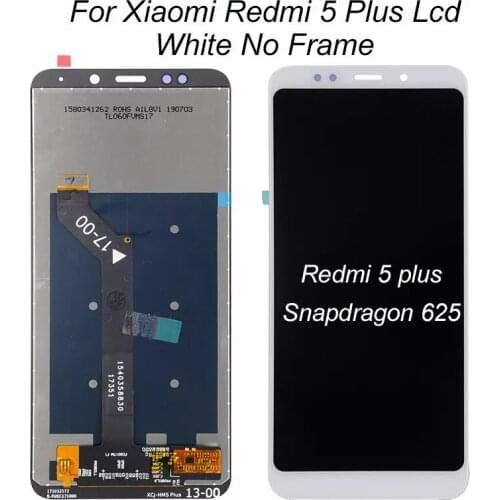 For Xiaomi Redmi 5 Plus LCD Display Touch Screen Digitizer Replacement+Tool Kits