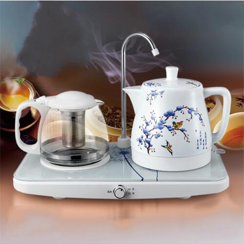 Electric kettle Automatic upper water and teapot ceramic electric set