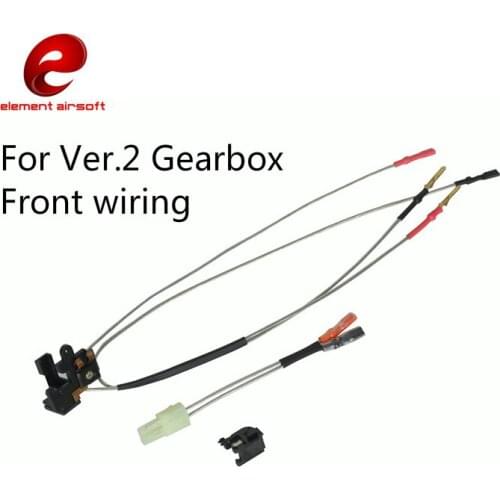 ELEMENT LARGE CAPACITY SWITCH ASSEMBLY Suitable for Ver.2 Gearbox Front wiring Airsoft AEG PW0203