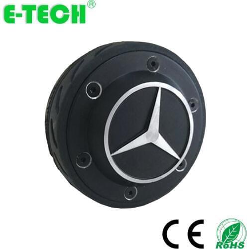 Hot sale 4 inch single shaft solid tire gearless 36V conversion kit electric wheel motor