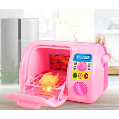 Microwave Oven Toy Oven Child Play Home Baby Cooking Kitchen Set