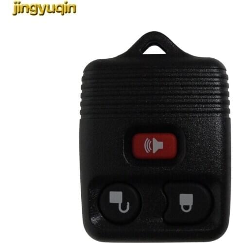 Jingyuqin 3 Buttons Flip Fob Remote Car Key Case 433MHz For Ford Transit MK6 2000-2006 2000-2007 Car Key Shell Uncut Blade