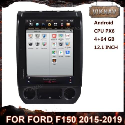 Canada In stock car radio for Ford F150 2015-2019 android auto stereo receiver multimedia player GPS Navigation Tape Recorder