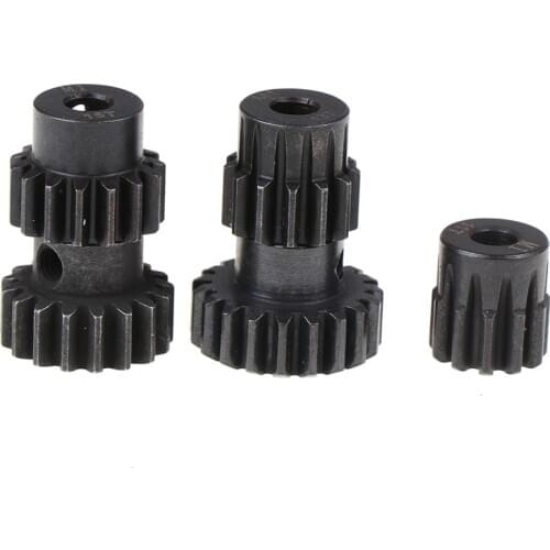 1pc M1 5mm 11t 13t 15t 17t 19t Pinion Motor Gear Combo Kit For 1/8 Rc Car Motor