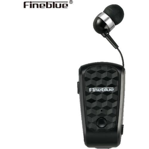 Fineblue FQ-10 bluetooth Earphone retractable Earbuds In-Ear style Hand Free with Micphone for IOS XiaoMi Smartphone