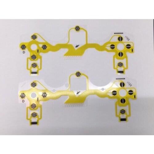 10pcs/lot original new for ps4 game pad controller conductive button film jdm 020 2.0 jdm 030 3.0 jdm 040 4.0 jdm 050 jdm 055