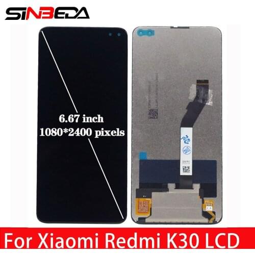 Original 6.67" For Xiaomi Redmi K30 LCD Display Touch Screen Frame Digitizer Assembly For Xiaomi Poco x2 Mi Pocophone X2 LCD