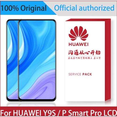 Original 6.59'' Display For Huawei P Smart Pro / Y9S LCD STK-L21 STK-LX1 Touch Screen Digitizer Assembly Replacement With Frame