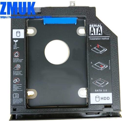 Brand New SSD HDD Adapter Caddy w/ Faceplate For hp EliteBook 2560p Laptop