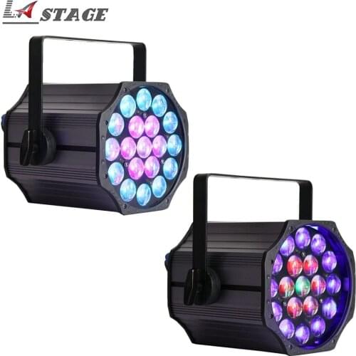 Free Shipping 2pcs/lot High Power 19X12W RGBW 4IN1 Indoor Zoom Led Par Light 10-50 Degree Beam Os-ram for Disco Wedding Stage