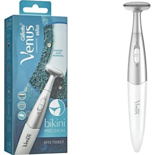 Braun Gillette Venus Bikini Trimmer Bikini Trimmer, Shaver, Hair Trimmer, Women, Men, Hair Removal, Original