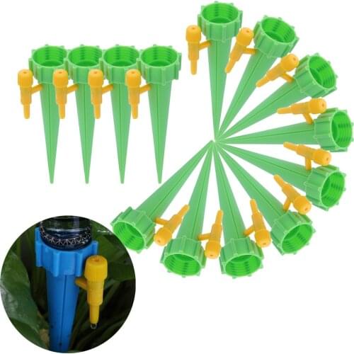 Drip Irrigation Self Watering Adjustable Stakes Device for Plant Automatic Watering Spikes Irrigation System Auto Drip Bottle
